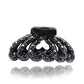 Sparkly Crystal Rhinestone Hair Clip Claw Clamp Hair Jewelry - Black