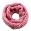 Fashion Unisex Winter knitting Wool Collar Neck Warmer woman Ring Scarf Shawl - Pink