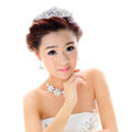 Luxury Unique Bride Flower Rhinestone Crystal Bridal Hair Crowns Tiaras Wedding Accessories