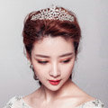 Quality Flower Rhinestone Bridal Classic Crown Hairwear Wedding Dress Bride Headband Hair Accessories
