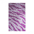 Zebra Crystal Bling Diamond Rhinestone Jewellery stickers for mobile phone cases covers - Purple