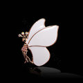 Bling Butterfly Alloy Crystal Rhinestone DIY Phone Case Cover Deco Den Kit - White