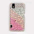 Bling Crystal Case Rhinestone pearl Cover for Samsung i9250 GALAXY Nexus Prime i515 - Pink