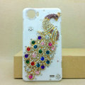 Peacock Bling Crystal Case Rhinestone Cover shell for OPPO finder X907 - Color