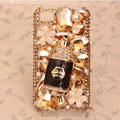 Wine Bottle Bling Crystal Case Rhinestone Cover shell for iPhone 4G 4S - Champagne
