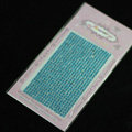 Blue Crystal Diamond Bling Rhinestones mobile phone DIY Craft Jewelry Stickers
