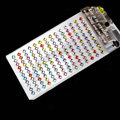 Color Square Crystal Bling Rhinestone mobile phone DIY Craft Jewelry Stickers