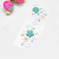 Pink Green Flower Crystal Bling Rhinestone mobile phone DIY Craft Jewelry Stickers