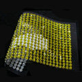 Yellow Diamond Crystal Bling Rhinestones mobile phone DIY Craft Jewelry Stickers