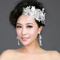 Bride Wedding Jewelry Lace Crystal Hairpin Headwear Headband Flower Hair accessory