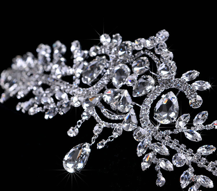 Buy Wholesale Wedding Bride Jewelry Crystal Tiaras Crown Headpiece ...