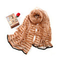 Fashion organza long scarf shawl women warm silk diamond wrap scarves - Khaki