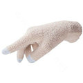 Allfond women touch screen gloves stretch winter warm unisex cashmere gloves - Beige