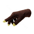 Allfond women touch screen gloves stretch winter warm unisex cashmere gloves - Coffee