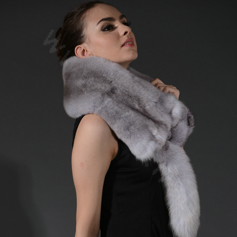 Buy Wholesale Fox fur scarf fashion Women Whole fox fur shawl winter ...