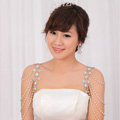 Hot Sell Flower Pearl Crystal Wedding Bridal Shoulder Chain Strap Necklace jewelry