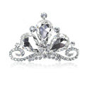 Classic Bride Flower Rhinestone Crystal Bridal Hair Crowns Tiaras Combs Wedding Accessories