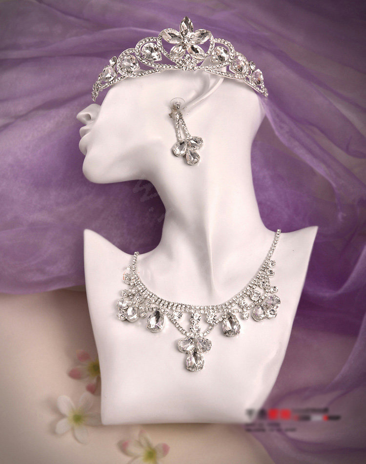 Buy Wholesale Luxury Newest Bride Flower Rhinestone Crystal Bridal Hair ...