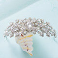 Classic Retro Wedding Jewelry Flower Crystal Tiaras Bridal Crown Rhinestone Hair Hoop Accessories
