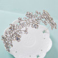 Classic Wedding Jewelry Flower Crystal Tiaras Bridal Princess Crown Rhinestone Hair Accessories