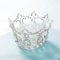 Classic Wedding Jewelry small Ring Crystal Tiaras Bridal Rhinestone Crown Hair Accessories