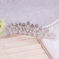 Luxury Retro Wedding Jewelry Crystal Beads Tiaras Bridal Rhinestone Hair Headband Accessories
