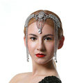 Luxury Retro Wedding Jewelry Flower Crystal Tassel Tiaras Bridal Crown Rhinestone Accessories