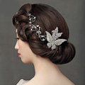 Luxury Wedding Headdress Jewelry Butterfly Crystal Bridal Headband Rhinestone Hair Accessories