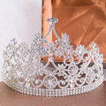 Luxury Wedding Jewelry Crystal Tiaras Bridal Queen Flower Crown Rhinestone Hair Accessories