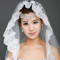 Elegant Cathedral 300cm Long Handmade Lace Flower Bridal Wedding Veil Bride Deco