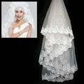 Luxury Cathedral 300cm Long Handmade Lace Flower Bridal Wedding Veil Bride Deco