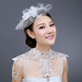 Luxury Bride Wedding Rhinestone Lace Flower Crystal Beads Tassel Bridal Choker Shoulder Chain Jewelry