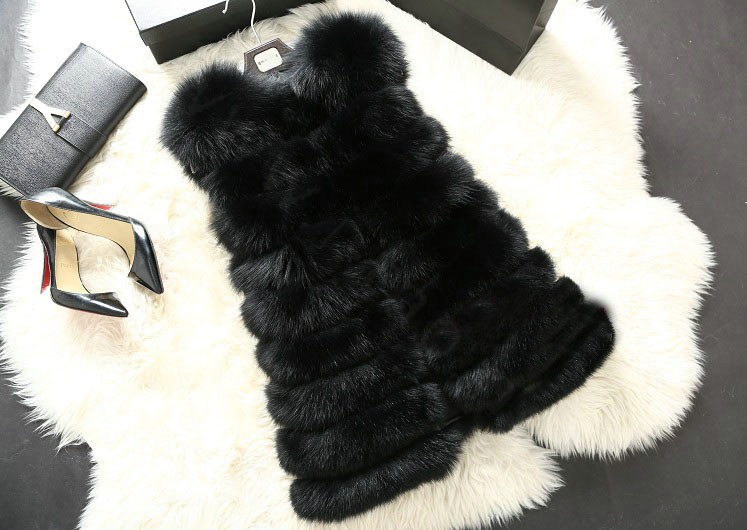 Buy Wholesale Extre Luxury Genuine Real Whole Fox Fur Vest Fashion ...