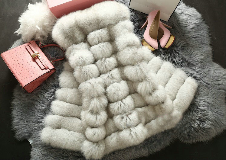 Buy Wholesale Extre Luxury Genuine Real Whole Fox Fur Vest Fashion ...