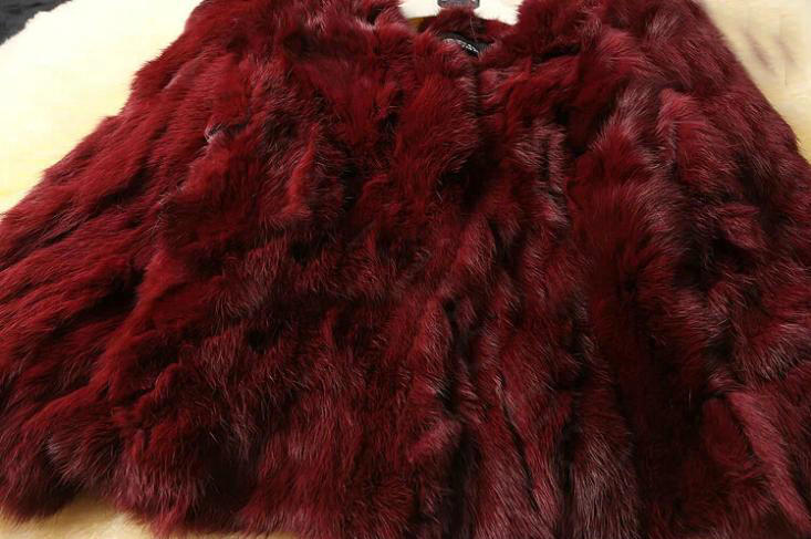 Buy Wholesale Hot sales Natural Rabbit Fur Coat Women Fashion Short ...
