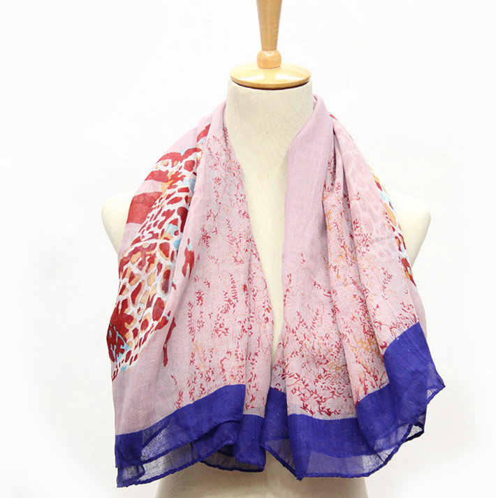 Buy Wholesale Cheap Chiffon Scarf Shawls Winter Women Print Solid Scarves 200*100CM - Pink from ...