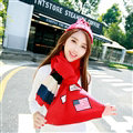 Classic Unisex Scarf Striped Cashmere Warm Winter Solid Scarves Wraps 200*35CM - Red