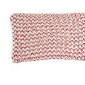 Fluffy Scarf Shawls Striped Women Winter Warm Wool Solid Scarves 200*80CM - Red