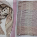 Plaid Scarf Shawls Women Winter Warm Cashmere Solid Wholesale 140*140CM - Pink