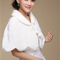 Cute Bridal Cashmere Scarf Shawls Women Winter Warm Solid Panties 100*50CM - White