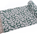 Fringed Leopard Print Scarves Wrap Women Winter Warm Acrylic Panties 195*60CM - Green