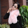 Funky Bridal Fur Scarf Shawls Women Winter Warm Solid Panties 120*20CM - Pink