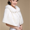 Pretty Bridal Bowknot Rabbit Wool Scarf Shawls Women Winter Warm Solid Panties 100*60CM - White
