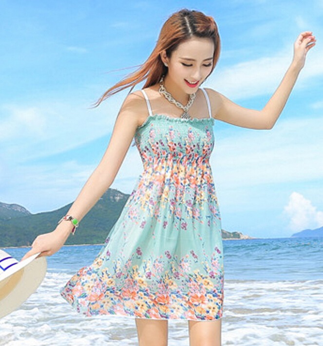 Buy Wholesale Cute Dresses Summer Girls Affordable Flower Bohemian ...