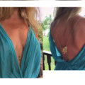 Butterfly 14K Crystal Waist Body Chains Bikini Beach Dress Decro Necklace Jewelry - Gold