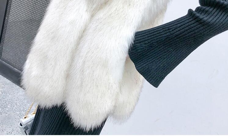 Buy Wholesale Mink Genuine Real Fox Fur Vest Fashion Women Medium-long ...