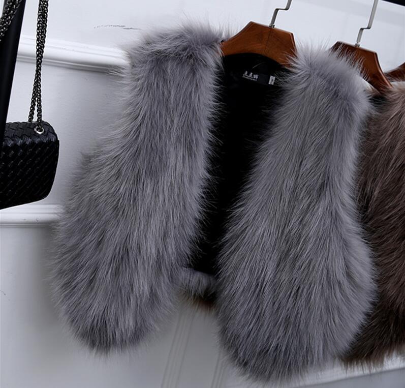Buy Wholesale Pretty Winter Elegant Faux Lady Fur Vest Fashion Women ...